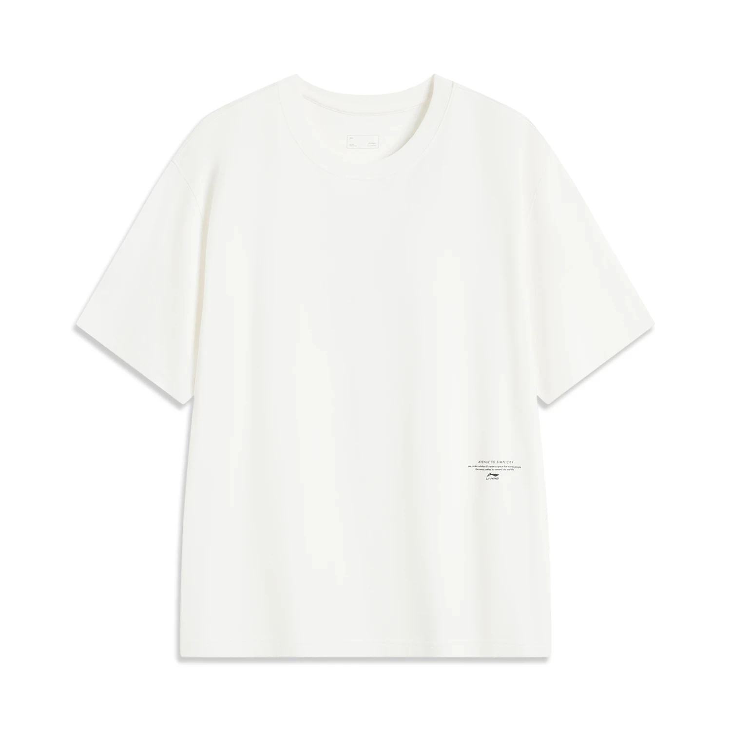 Li-Ning Men Sports Style T-Shirt Short AT DRY SMART 67%Cotton 33%Plyester Loose Fit LiNing Fashionable Tee Tops AHSV177 image 4