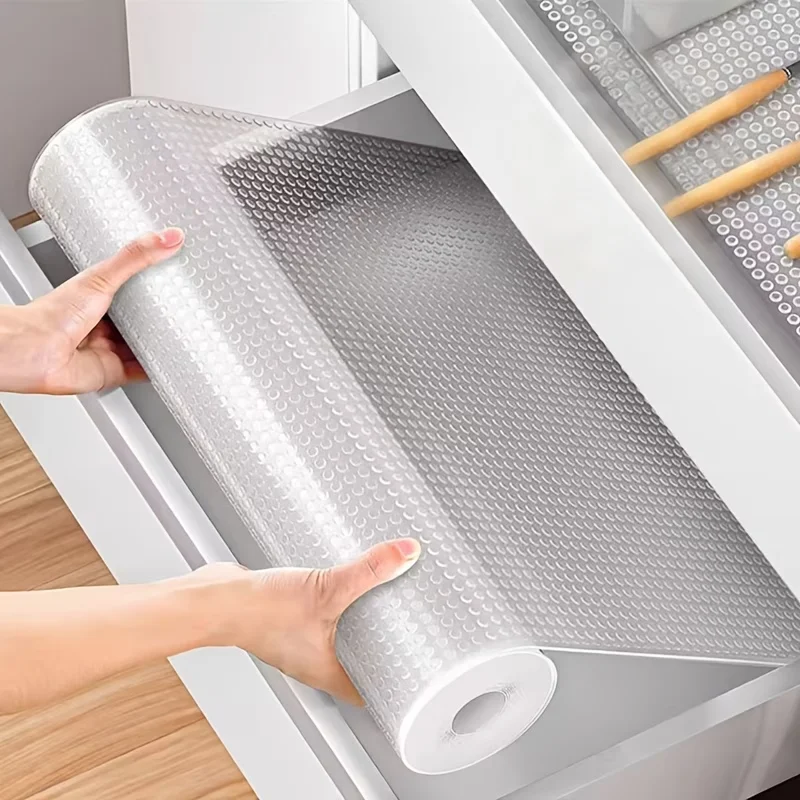Non-Slip Durable Wardrobe Mats Waterproof And Moisture-Proof Kitchen Cabinet Drawer Mats Are All Made Of High-Quality Materials.