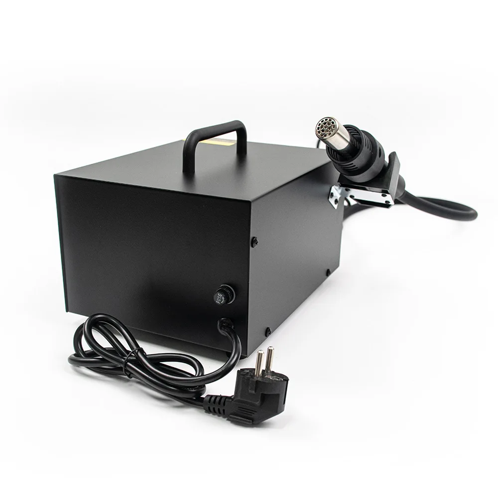 2-In-1 hot air gun constant temperature heating soldering iron electric air gun 852 dismantling and welding table repair station