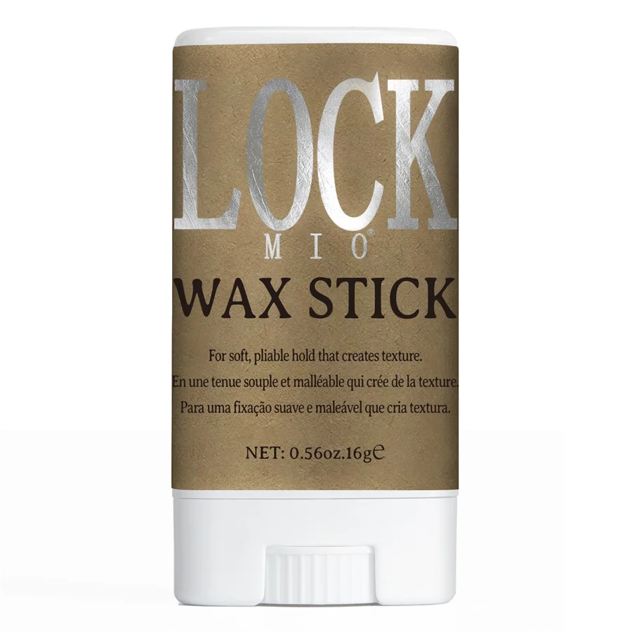 LOCKMIO Haar Wax Stick voor Vrouwen en Kinderen Langdurige Hold Pommade Controle Gebroken Kroezen Flyaway Styling Wax voor Natuurlijke Pruiken