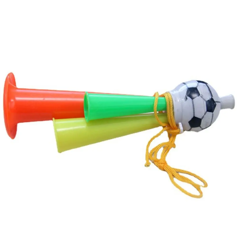 High Quality Plastic Air Horns Wear-resistant Fall Prevention Emergency Whistle Three Tones Durable Soccer Fan Trumpet