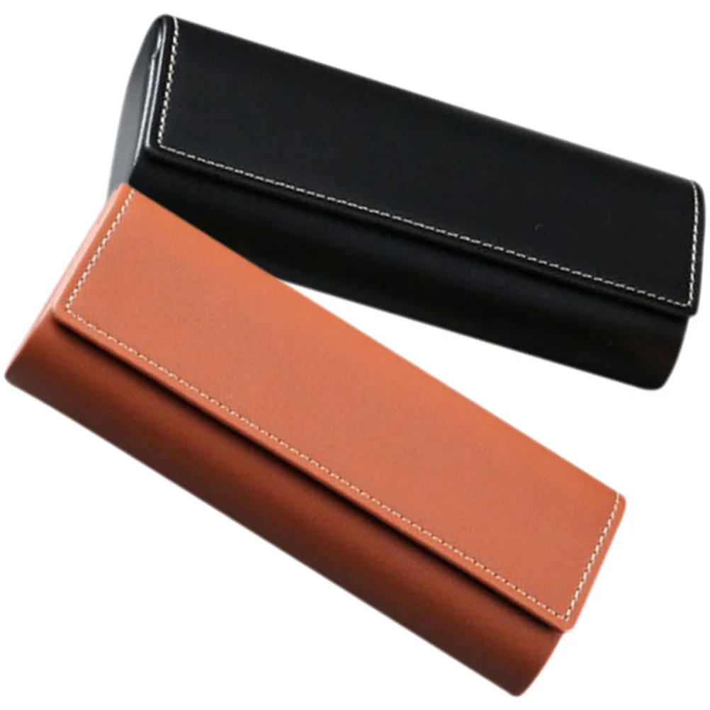 

2Pcs Glasses Cases Premium Portable Anti-Pressure Eyeglasses Holder for Sunglasses Protection Travel Outdoor Use
