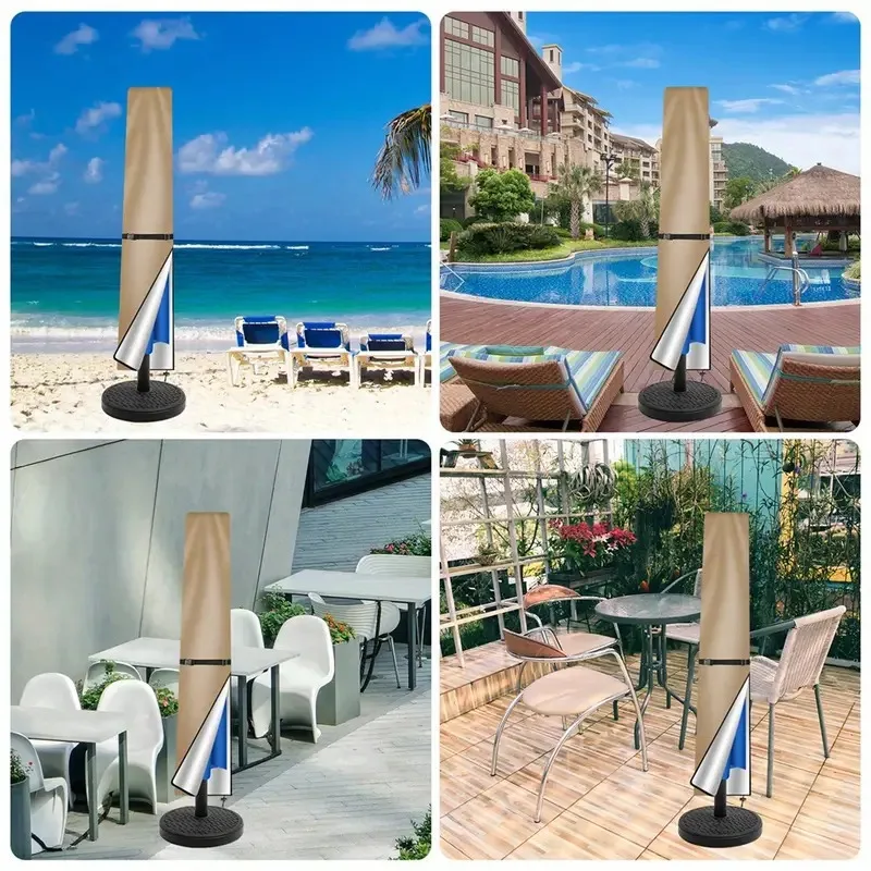 

Зонт для террасы, солнцезащитный козырек, чехол для зонта со смещением на открытом воздухе, чехол для зонта в стиле цилиндра, подходит для консольного смещенного зонта