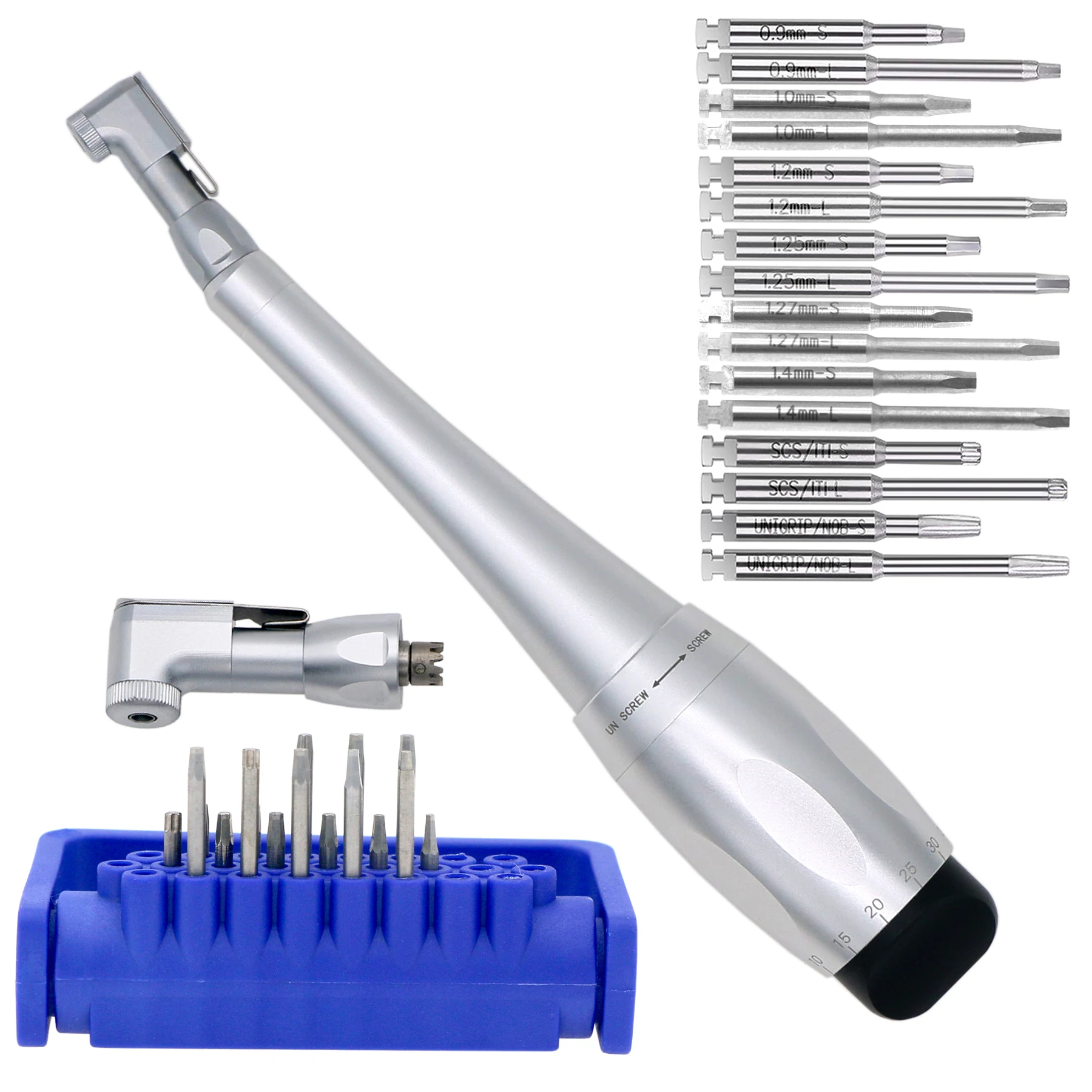 Clé dynamométrique dentaire, outils de réparation d'implant de dentisterie, SD-TORQUE dentaire, tournevis à vis de pilier universel, tournevis 1.27 hexagonaux