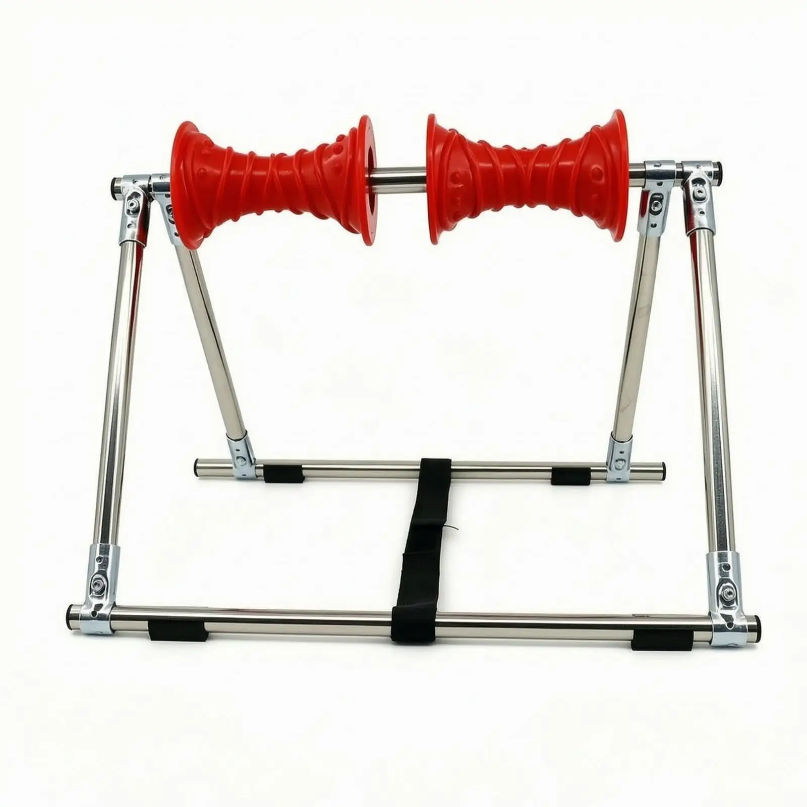 Muscle Roller Massager for Legs with Twin Textured Rollers and Ergonomic Handle for Deep Tissue