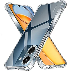 Transparente telefon hülle für redmi 13c 12c 10c 9c klare weiche silikon rückseite für xiaomi redmi 12 4g 5g schale 13 12 10 c a 9 c