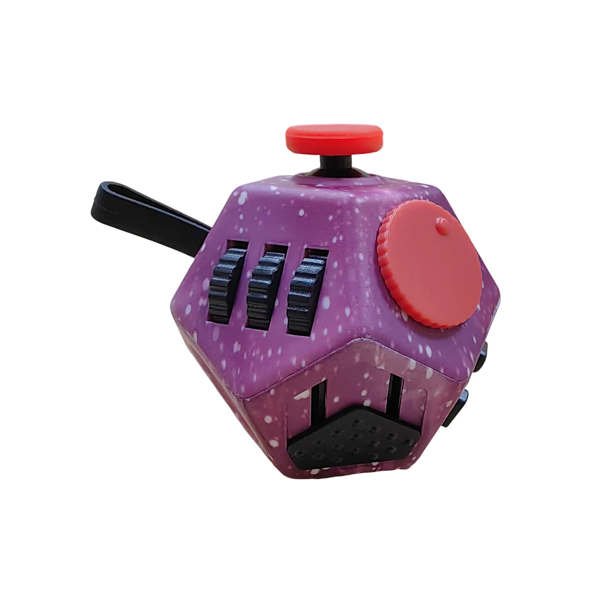 Anti-Stress Fidget Toy - Plastic Gaming Cube for Anxiety Relief Focus & Relaxation Gift Present for Attention-seeking