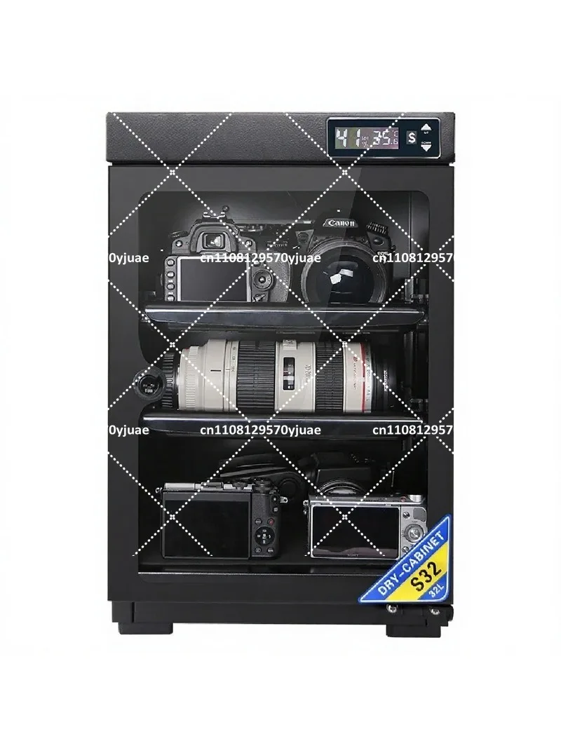 32L Digital Camera Moisture-Proof Box, SLR Lens Dry Cabinet, Photography Storage Drying Oven