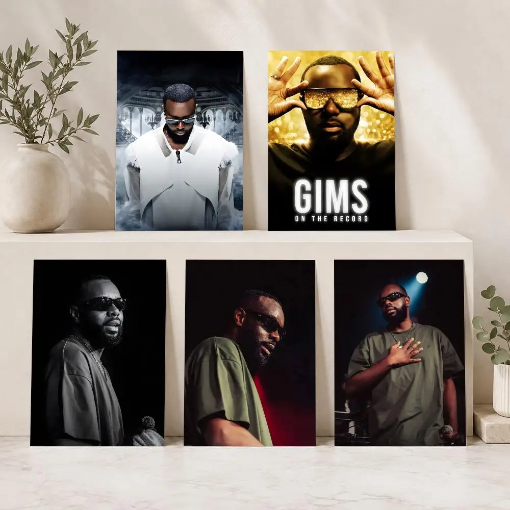 Rapper Singer G-GIMS Painting Calligraphy Durable Painting Canvas Poster Wall Hanging Home Interior Decoration Art Mural Gift