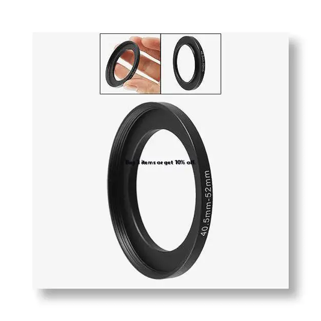✱Replacement 40.5mm-52mm Metal Filter Step Up Ring Adapter for Camera