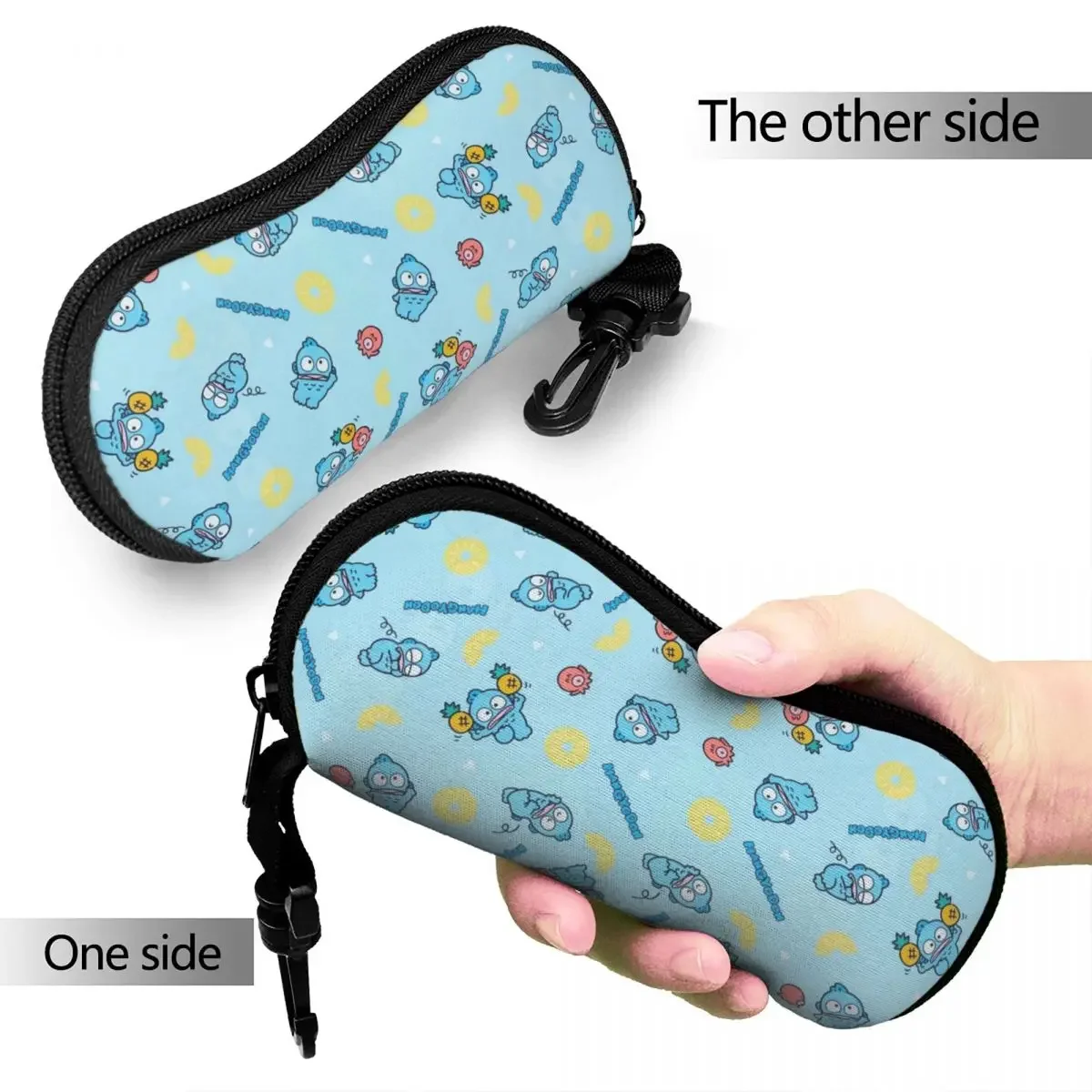 Cute Hangyodon Glasses Case Convenient Accessories Cartoon Sunglasses Box Print Glasses Box