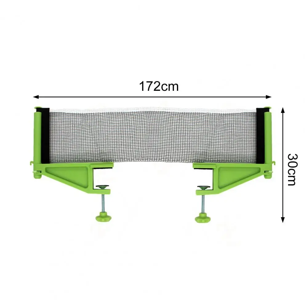 Table Tennis Net Set Standard Clip Training Table Tennis Mesh Professional Ping Pong Table Net Rack Kit Accessories Clamp Types