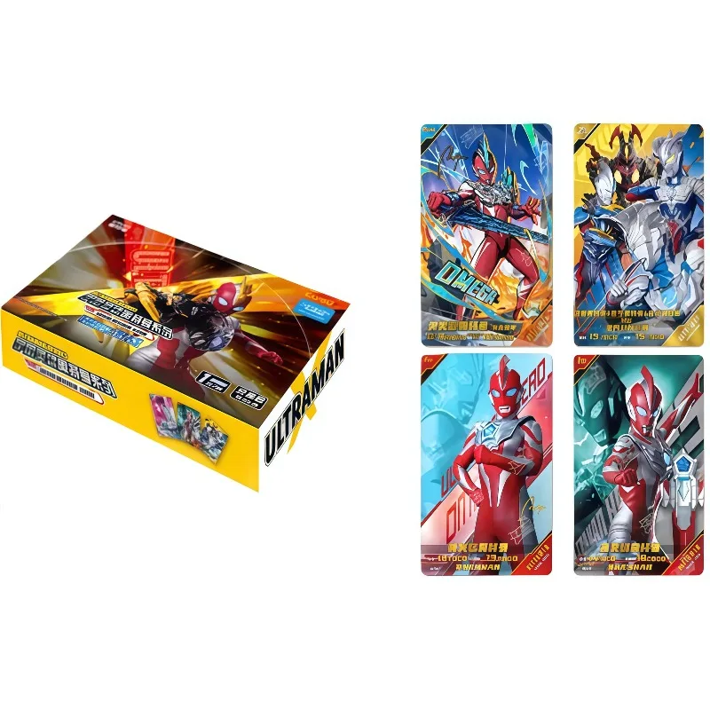 

KAYOU Genuine Official Ultraman Cards - Classic Version 45th Series Full Box For Children with Collector's Album Collectible Set