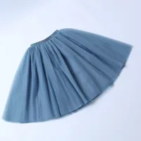 5 Layers 65cm Black Pleated Skirt Sexy Midi Tulle Skirt High Waist Full Lining Adult Tutu Korean Style Women Jupe Femme Faldas - Image 5