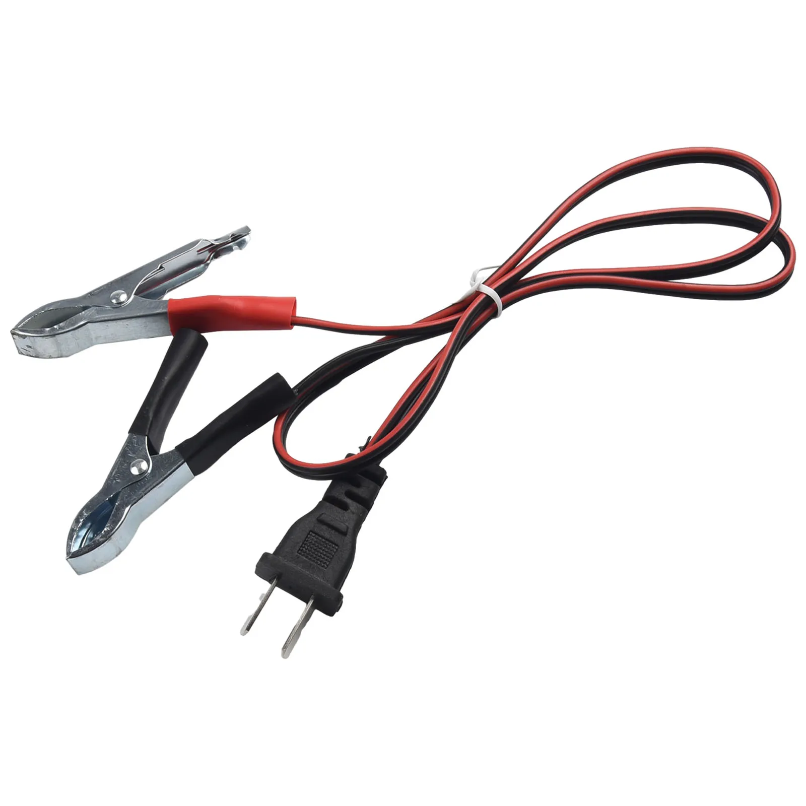 Generator Parts Charging Cable Battery Cable Plastic Metal With Clip Battery Charging Cable DC 12V Parts V Type