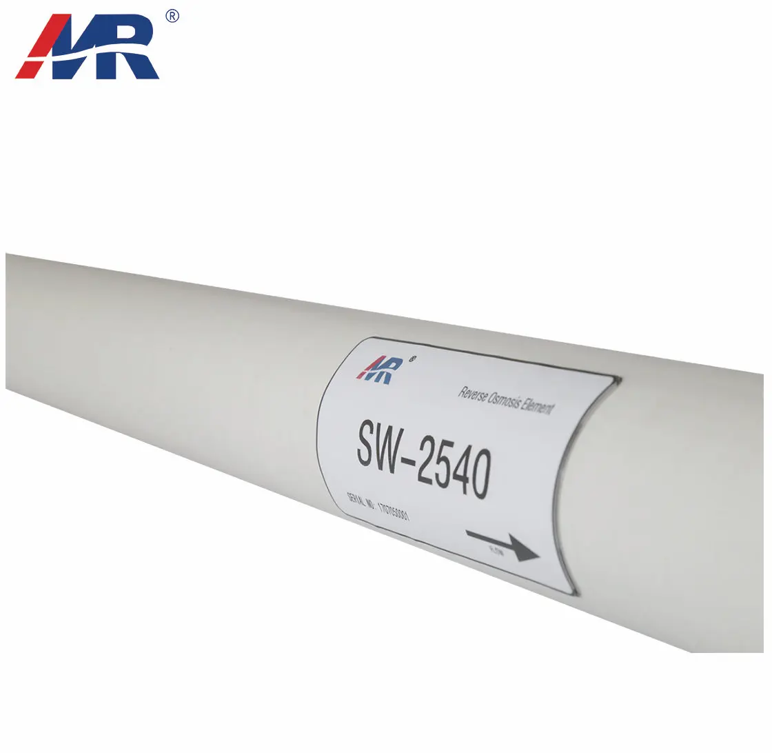 2540 غشاء تحلية مياه البحر بالتناضح العكسي 2.5 بوصة SW30-2540 غشاء RO