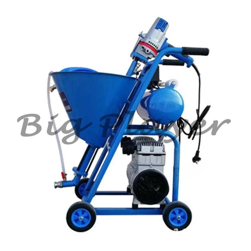 Industrial Grade Polyurethane Cement Paste Spraying Machine Grouting Putty Slurry Waterproof Coating Wall Paint With Mixing
