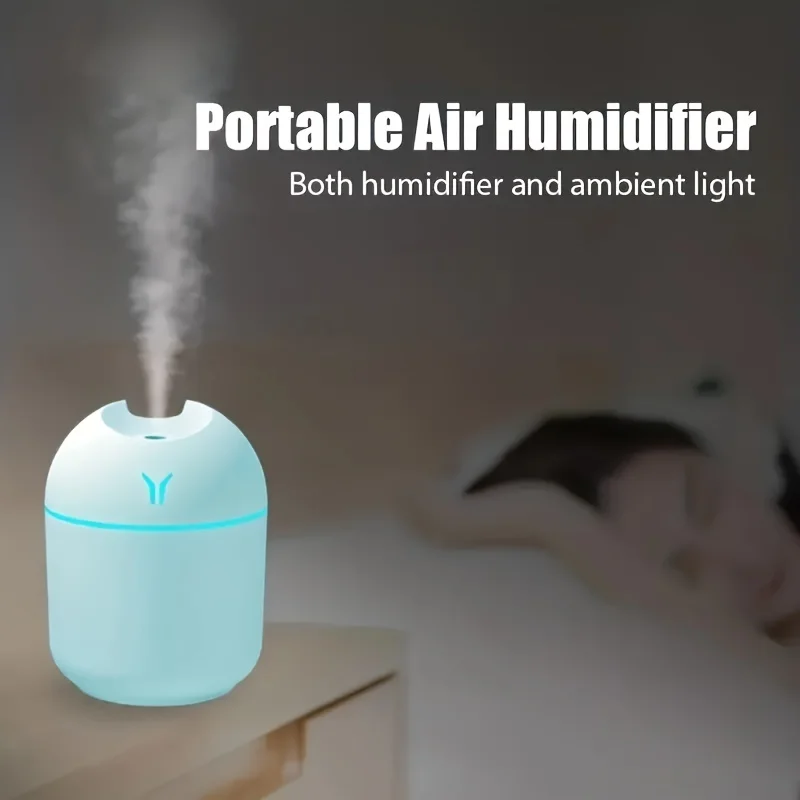 1pc Portable mini cup spray spray humidifier dual humidifier car mounted Usb air humidifier