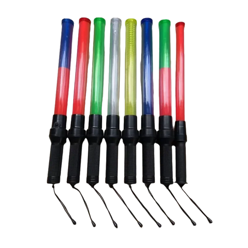 135 Inch Guidance Indicator Traffic Control Stick Emergency Warning Flashing Lights Guidance Command Warning Lights