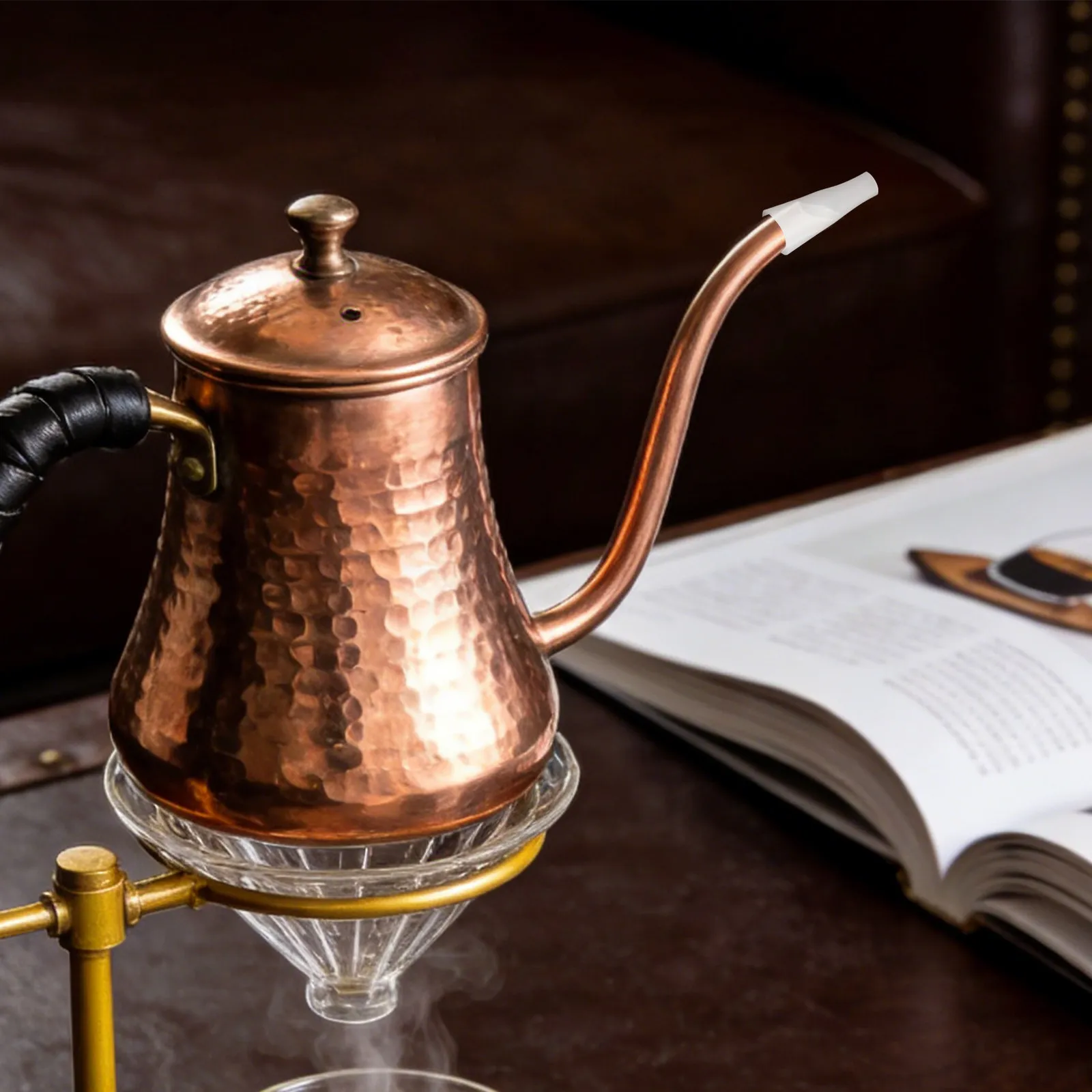 

1 Set Coffee Pot Spout Cover Silicone Drip-Proof Leak-Proof Stopper Heat Resistant Tea Kettle Silicone Pour Spout Covers Home