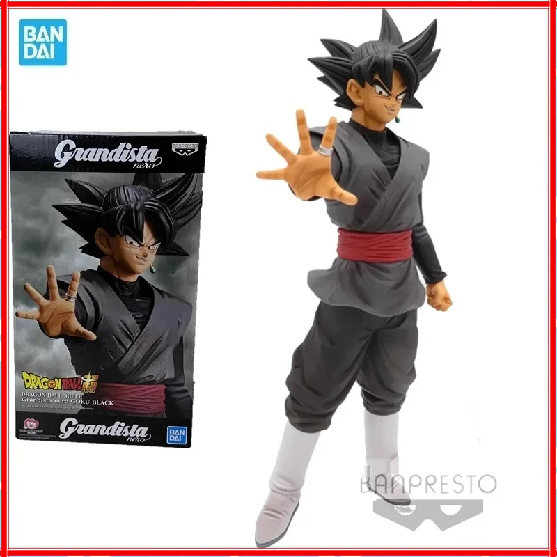 

Bandai Original Banpresto Anime Dragon Ball Black Goku Grandista Nero Zamasu PVC Action Figure Model Collectible Toy Gifts