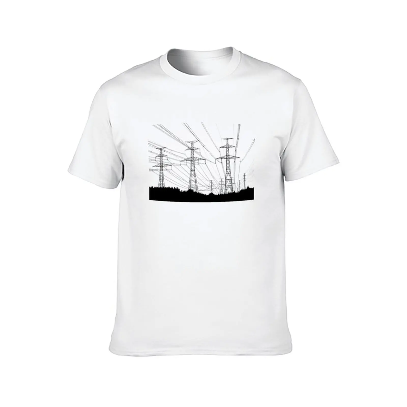 Marching Pylons T-Shirt cotton t shirts high quality anime tshirt T-Shirt