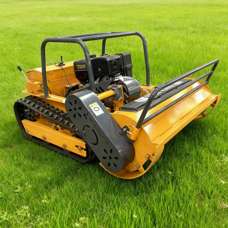 

Factory Direct 24V Lawn Mower for Garden Multifunctional Intelligent Remote Control Weeding Machine Farming Flail Mower