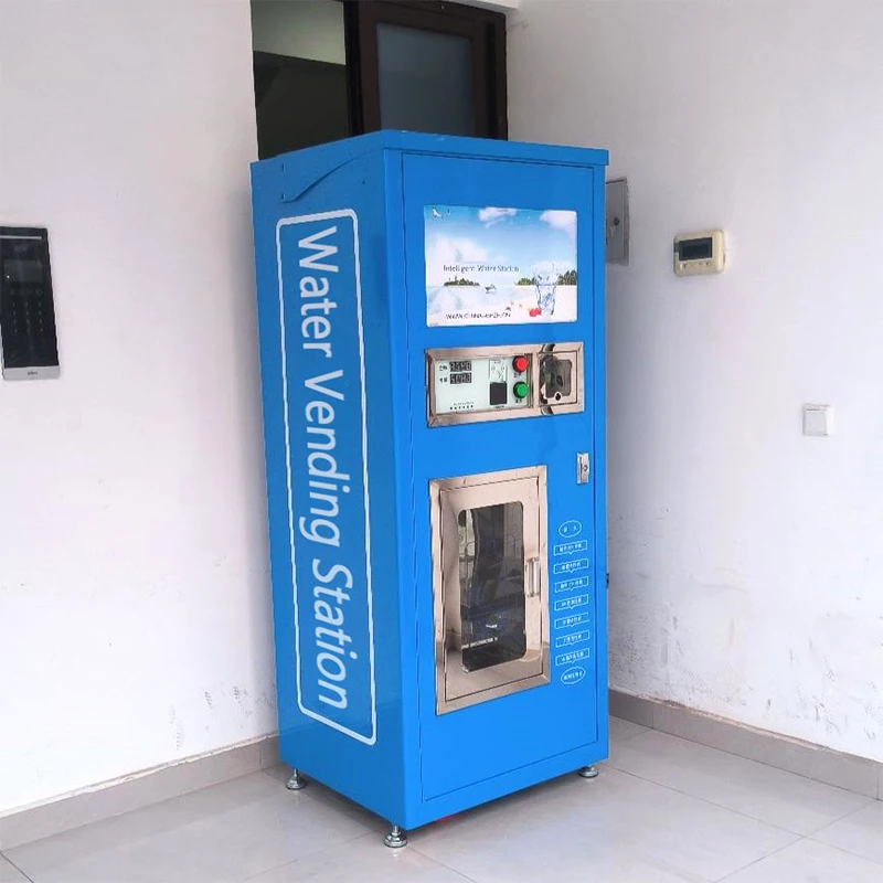 Drinking Water Dispenser Water Vending Machine Water ATM RO Purified Coin Operated Self-Serve for Community Use OME