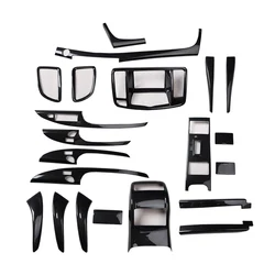 For Nissan Teana J32 Altima L32 2008 2009 2010 2011 2012 Plastic Carbon Fiber Style Accessories Interior Decoration Trim Sticker