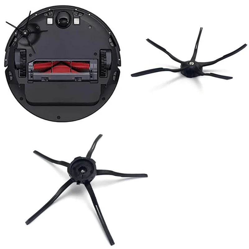 ABVI-аксессуары для подметальных машин, расходные материалы, запасные части, боковая щетка для Roborock Xiaomi Sweeper S50