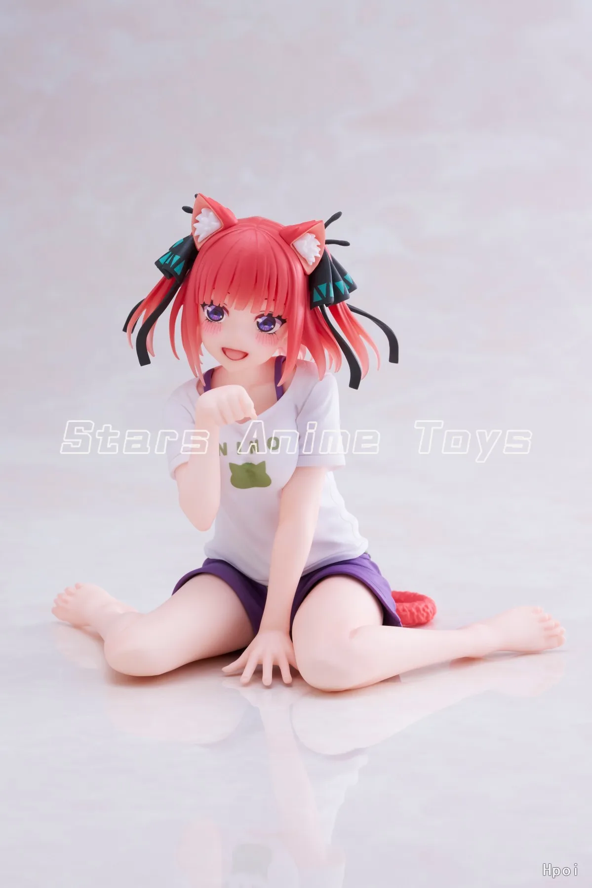 Original TAiTO Desktop Cute The Quintessential Quintuplets Nakano Nino Cat Home Clothing Toys Collection Model Animation Figure