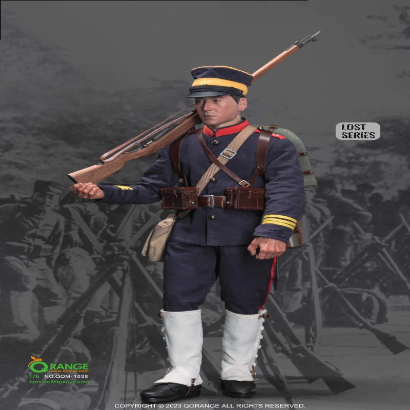 QOTOYS QOM-1038 1/6 Soldat 27e Escadron à Lushunkou Vêtements Et Armes Ensemble Modèle Jouet Fit 12 "Action Figure En Stock