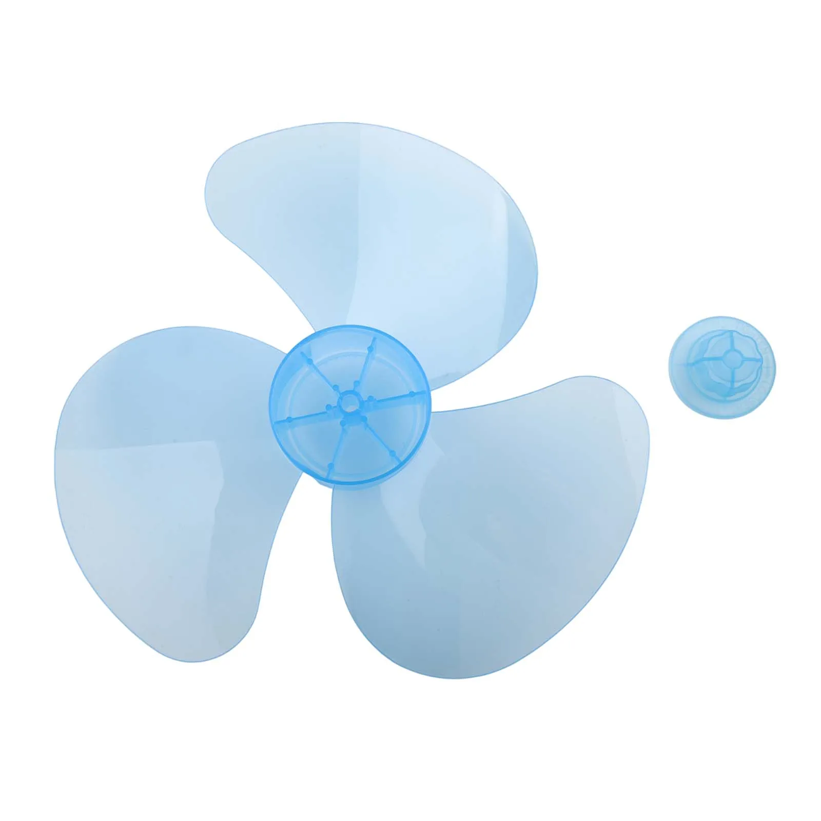 3 Leaves Fan Blade Plastic Fan Blade Home Cooling 8mm Diameter Easy Installation Powerful Airflow For Wall Fans