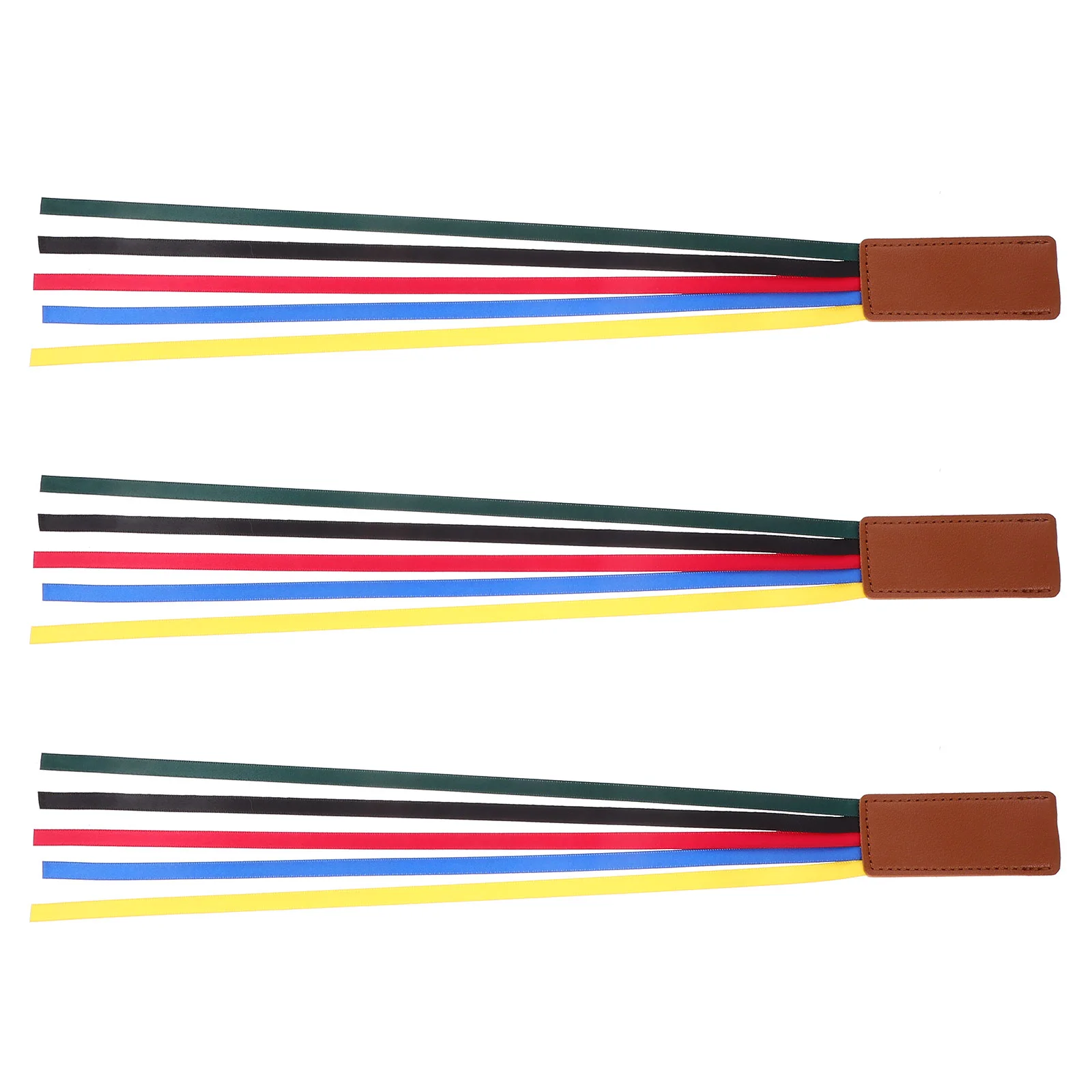 3 Pcs Bible Ribbon Bookmark Chinese Colorful Streamers Handmade Bookmarks with Tassel