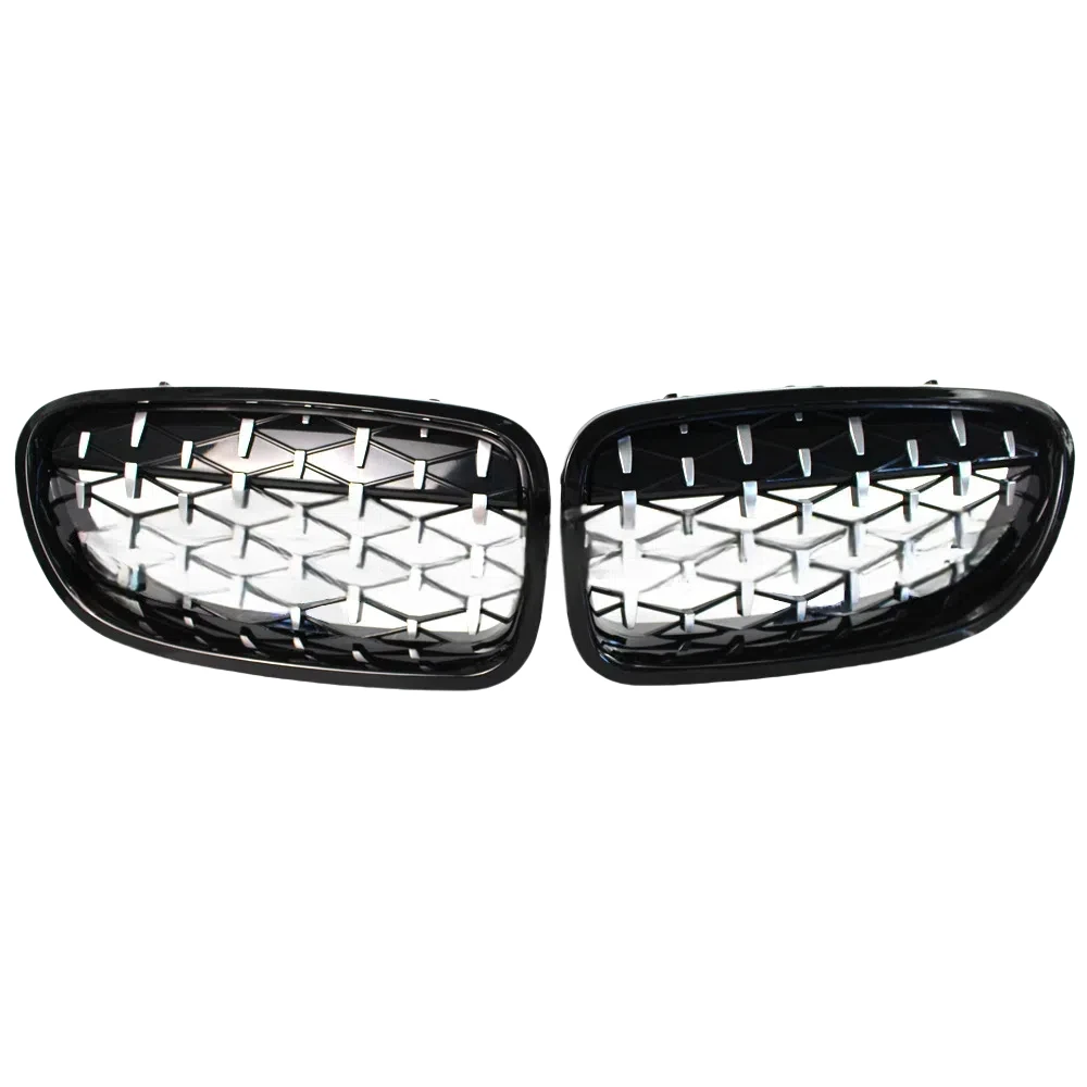 

Передний бампер автомобиля, спортивная гоночная решетка, решетки для BMW 5 серии F10 F11 F18 520i 523i 528i 520d 530d 10-16 Diamond Kidney Grille