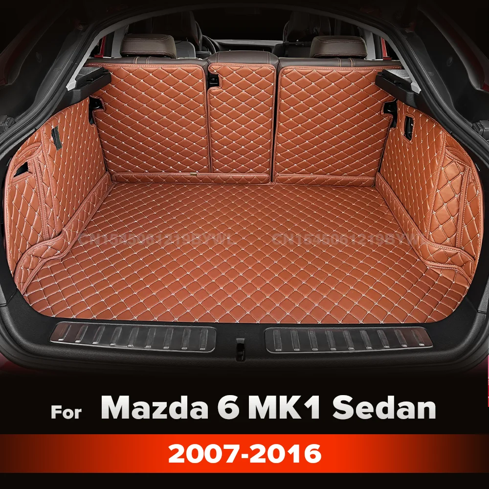 

Для Mazda 6 MK1 Седан 2007-2016 15 14 13 12 11 10 09 08 Автоматический коврик для багажника с полным покрытием Автомобильный грузовой вкладыш Аксессуары для интерьера