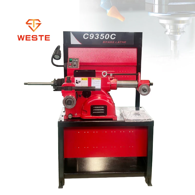New Auto Suv Car Tire Repair Stand Brake Lathe Cutting Machine Brake Lathe Machine Car Brake Disc C9350