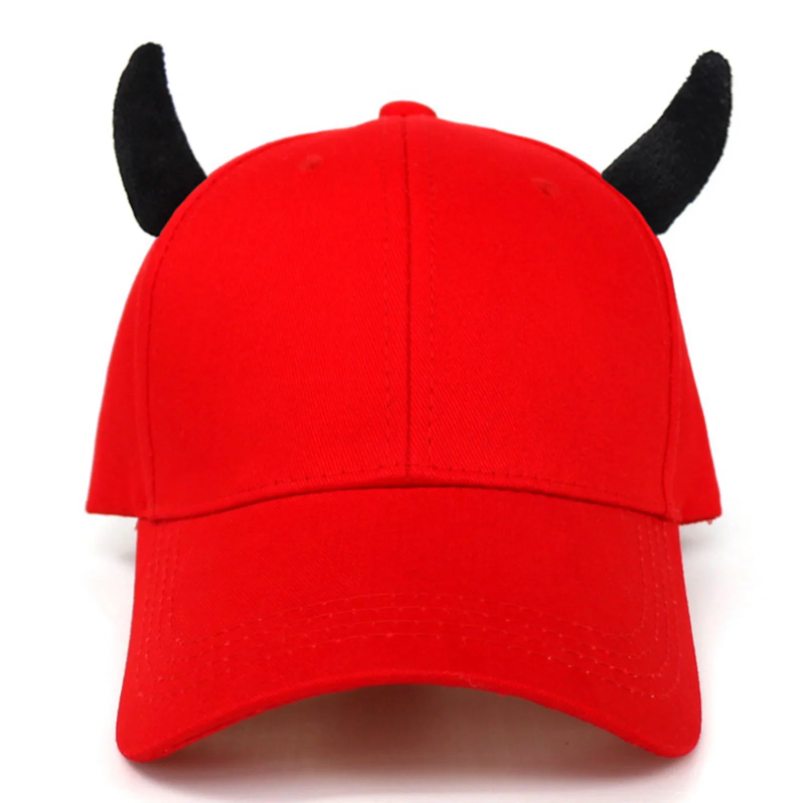 

Hat Men Horned Devil Earwarmers Spring Fall Fashion Baseball Cap Women Outdoor Fashion Summer Cap Sun