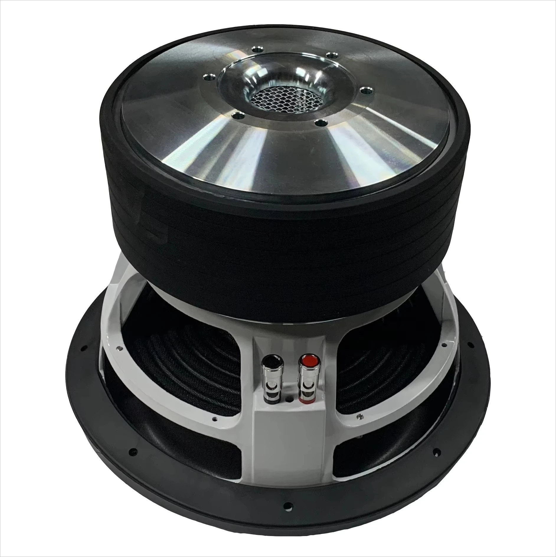 HYW-1075-049 10 Inch Car Subwoofer 1200W RMS 3 Ferrite Magnets Dual 2/4 Ohm High Power Audio Speaker for Car Sound Competition