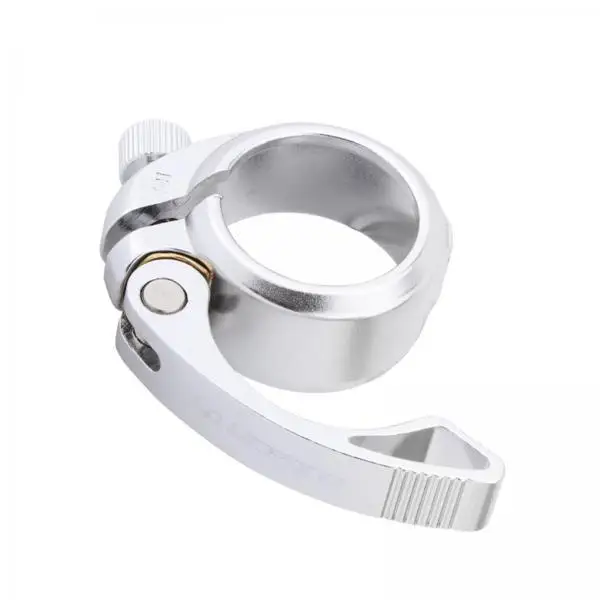 Smooth Surface Bike Seatpost Clamp Aluminum Alloy Quick Release Locking Bracket for BMX Road Bike Spare Parts