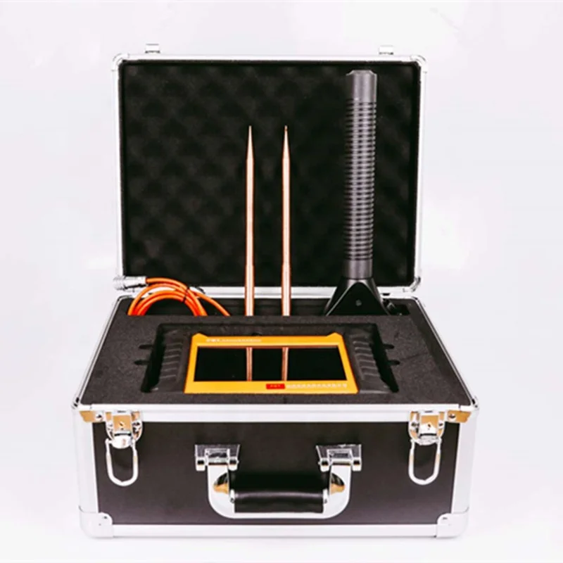 Efficient and rapid detection of groundwater sources, groundwater well detector