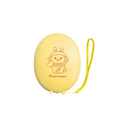 USB Rechargeable Hand Warmer Portable RGB Light Heating Pad USB Cute Spaceman Warmer Reusable Electric Hand Warmer For Camping