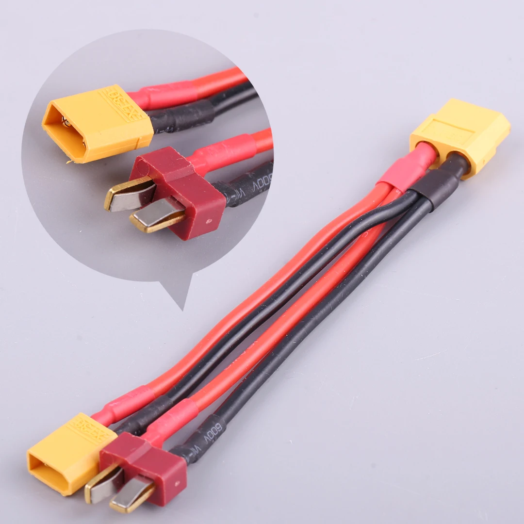RC Model Aircraft Lithium Battery Adapter Balanced Charging Extension Line XT60 XT90 T Plug XT30 for Remote Control Vehicles