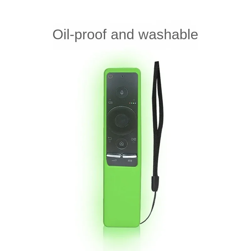 Caso de controle remoto para samsung smart tv BN59-01241A BN59-01242A BN59-01266A ua49ks7300 capa silicone à prova choque com laço capa