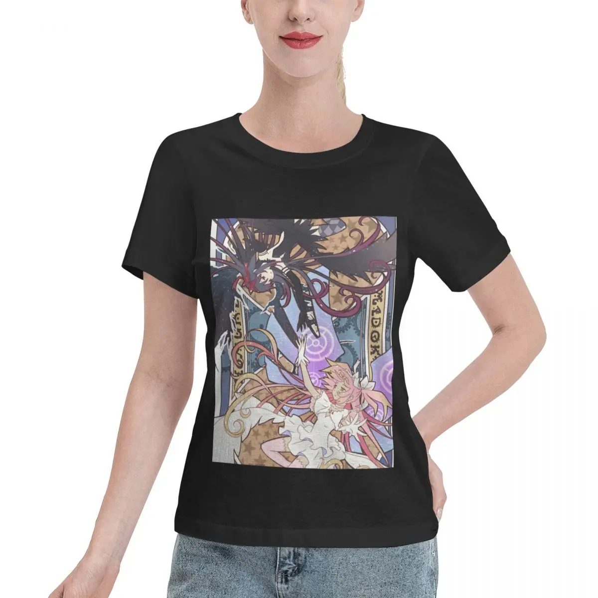 Wardrobe Essential Madoka Homura Women's T-shirt Vintage Wear 100% Cotton T Shirt