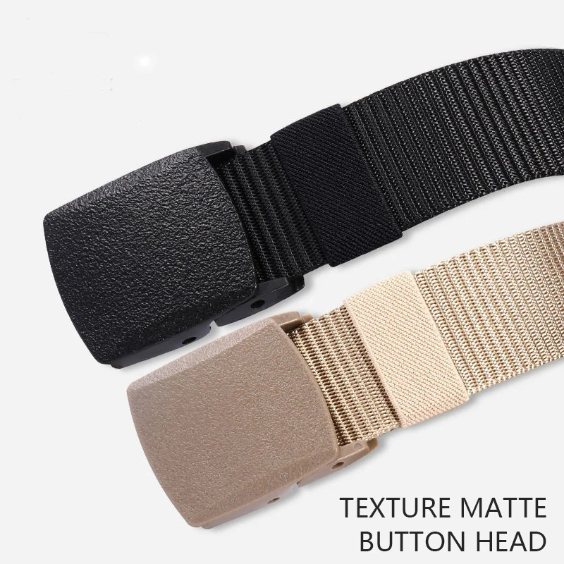 Ceinture en nylon automatique pour homme, ceinture militaire, sangle de taille masculine, armée, environnement, haute qualité