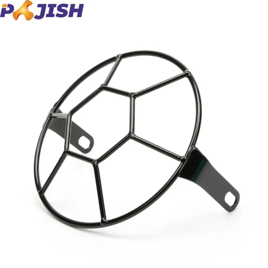 Wholesale Price Retro Motorbike Modified 5.75 Inch Headlight Grille Guard Metal Net Cover Motorcycle Headlamp Protector Mesh