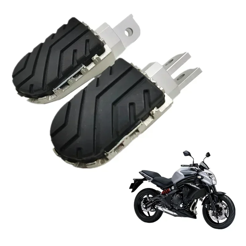 

FOR KAWASAKI ER-6N ER-6F ER6N ER6F Motorcycle Accessories Front Footpegs Foot Rest Peg