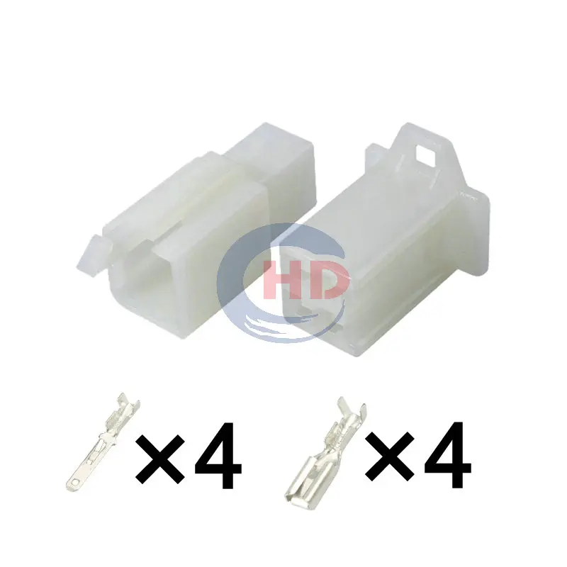 

1-20 sets 4pin Motorcycle Igniter Modified Plug 6030-4991 6040-4111