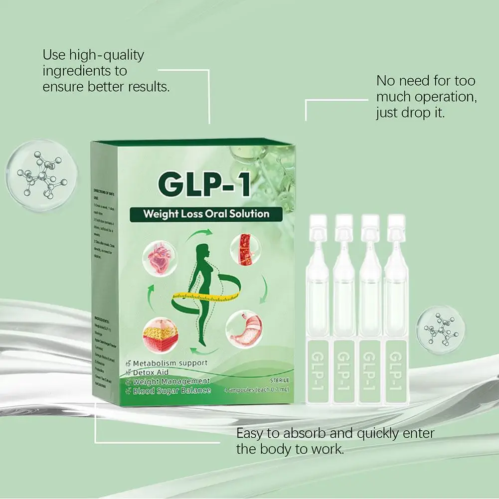 

4Pcs/box Body Care Liquids Oral Drops Supplements For Women And Men Promote Digestion And Intestinal Health